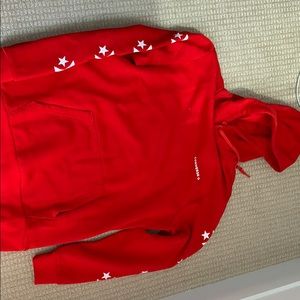 BRAND NEW CONVERSE HOODED SWEATSHIRT.